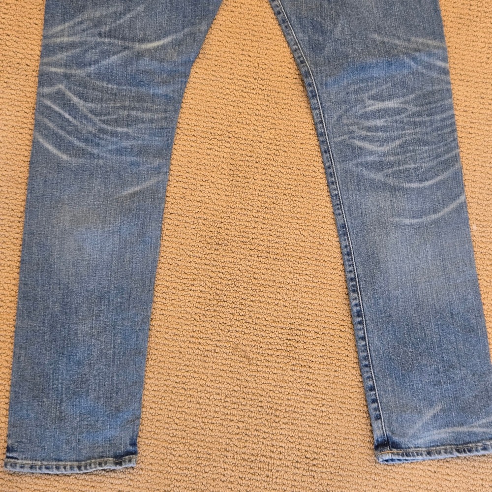 Polo Ralph Lauren Sullivan Slim Distressed Jeans Mens 34x34 Medium Wash Denim - Picture 14 of 14